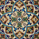 کاشی طرح‌دار