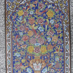 کاشی مینیاتوری گل سرخی - تصویر 2